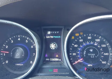 2013 Hyundai Santa Fe Sport from USA, damaged, VIN 5XYZU3LB8DG088757